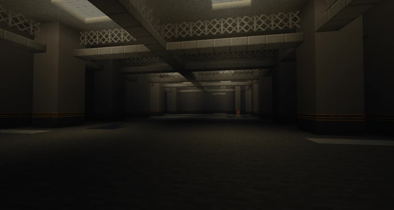 En jeu : un parking souterrain plongé dans le noir